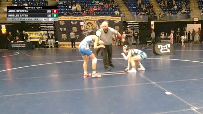 108 lbs Round Of 32 - Anna Szafran, Upper Dublin vs Kinslee Bates, Line Mountain