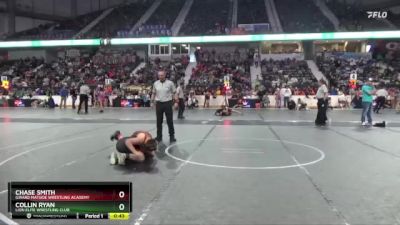 125 lbs Cons. Semi - Chase Smith, Girard Matside Wrestling Academy vs Collin Ryan, Lion Elite Wrestling Club