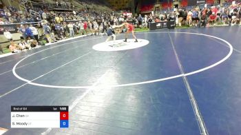 100 lbs Rnd Of 64 - Jayren Chan, California vs Samuel Moody, Utah