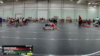 110 lbs Round 3 - Maggie Winans, Great Neck Wrestling Club vs Julie Gatto, Clinic Wrestling FXBG