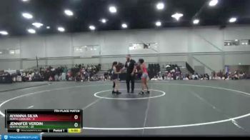 100 lbs Placement Matches (8 Team) - Aiyanna Silva, North Carolina vs Jennifer Verdin, North Dakota