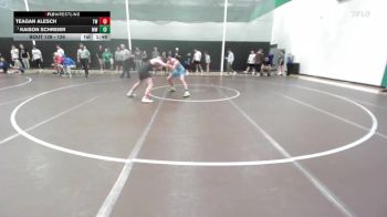 126 lbs Champ. Round 2 - Kaison Schreier, Mo West vs Teagan Alesch, Thorn Wrestling