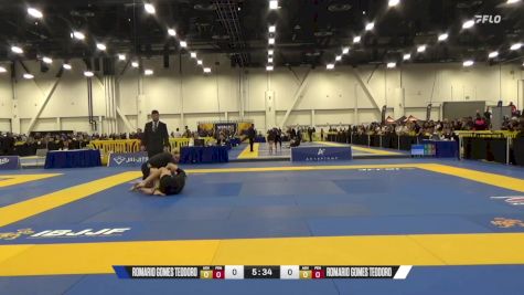 Fábio Angnes Alano vs Romario Gomes Teodoro 2024 World IBJJF Jiu-Jitsu No-Gi Championship