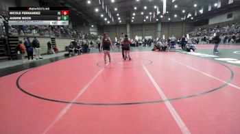 235A 1st Place Match - Aubrie Boos, Grain Valley vs Nicole Fernandez, Platte County