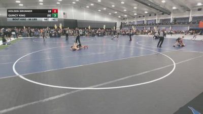 88 lbs Cons. Rd Of 32 - Quincy King, Bobcat Wrestling Club vs Holden Brunner, Immortal Athletics WC