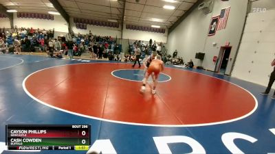 126B Cons. Round 2 - Cayson Phillips, Newcastle vs Cash Cowden, Buffalo