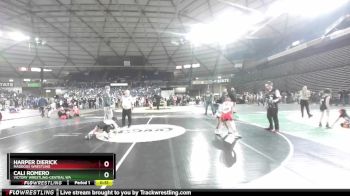 58 lbs 5th Place Match - Cali Romero, Victory Wrestling-Central WA vs Harper Dierick, Maddogs Wrestling