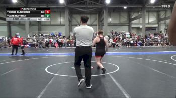 185 lbs Cons. Round 1 - Emma Blacketer, Marysville vs Jaye Huffman, Bobcat Wrestling Club