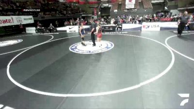 Cons. Round 2 - Annika Scott, Folsom High School Wrestling vs Ruby Ortega, Lion Of Judah Wrestling Academy