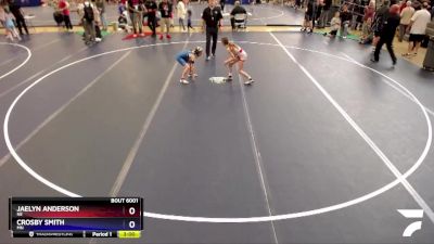 69 lbs Round 1 - Jaelyn Anderson, NE vs Crosby Smith, MN