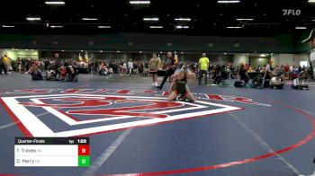 138 lbs Quarterfinal - Tyler Traves, VA vs Dalton Perry, PA