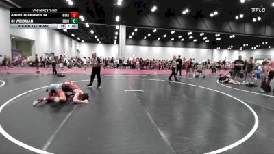 141 lbs Round 3 (6 Team) - Angel Quinones Jr, MF Army vs Cj Weidman, SC United