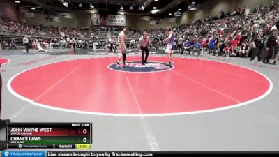 2A 157 lbs Cons. Round 1 - Chance Laws, San Juan vs John Wayne West, Water Canyon