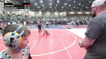 100 lbs Semifinal - Camden Love, Nevada Elite vs Ezekiel Reynoso, Yuba Sutter Combat