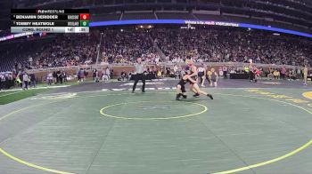 D4-126 lbs Cons. Round 1 - Tommy Heatwole, Otisville LakeVille Memorial vs Benjamin Deridder, Benzie Central