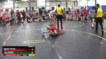 46 lbs Round 4 (6 Team) - Kolby Pitzen, ARES vs Leo Riesen, Indiana Outlaws
