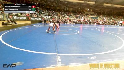 76 lbs Round Of 64 - Marcus Marquez, Elite Force Wrestling Club vs Kal Thompson, King Select
