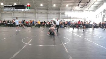 132 lbs Semifinal - Parker Saley, Green / Old Hickory vs Cole Clifford, Ohio Gold