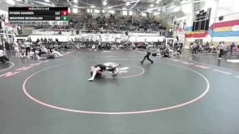 144 lbs Quarters & 1st Wb (16 Team) - Ryker Hansen, Cheyenne East vs Brayden McMullan, Green River