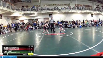 85 lbs Champ. Round 2 - Max Otto, Silver Creek Wrestling Club vs Tysen Robertson, Midwest Xtreme Wrestling