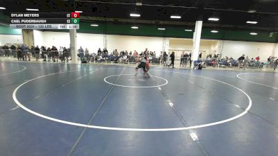 132 lbs Round Of 256 - Dylan Meyers, CT vs Cael Puderbaugh, KS