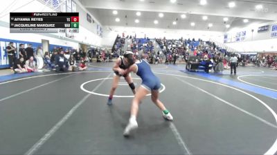 135 lbs Cons. Round 4 - Anais Larios Fregozo, Heritage (Romoland) vs Esther Orsborn, Chaparral