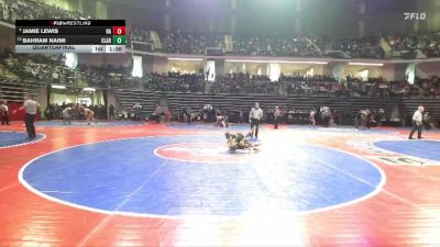 106-4A Quarterfinal - Jamie Lewis, Harris County vs Bahram Naimi, Clarkston
