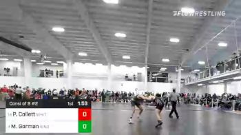 145 lbs Consi Of 8 #2 - Patrick Collett, Whitman-Hanson vs Michael Gorman, King Philip