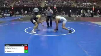 145 lbs Round Of 128 - Mario De La Torre, Team Quest Wrestling vs Niko Mayo, Alaska Avalanche
