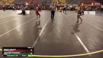 125 lbs Semis & 3rd Wb (16 Team) - Brady Pruett, Pennsylvania vs Desmond Pleasant, Drexel