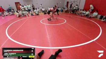 165 lbs Round 1 (6 Team) - Jory Garrett, Choctaw vs Cameron Underwood, MPWC