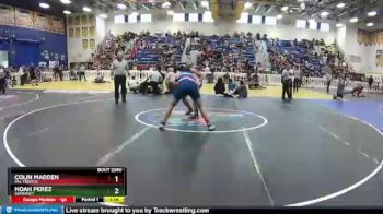 170 lbs Champ. Round 2 - Noah Perez, Somerset vs Colin Madden, PAL Tropics