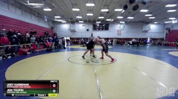 287 lbs Cons. Round 1 - Jedi Toupin, Windsor High School vs Joey Harriman, Montgomery High School