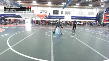 165 lbs Quarterfinal - Leon Murphy, Santiago (Corona) vs Francois Ngambia, Clovis North