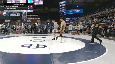 215 lbs Champ. Rd Of 32 - Rocco Biasotti, California vs Lucas Nance, Illinois