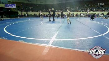61 lbs Consi Of 16 #1 - Lukas Ruzicka, El Reno Wrestling Club vs Grant Dennis, D3 Wrestling Cluib