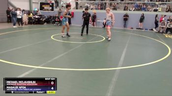 157 lbs 3rd Place Match - Masausi Afoa, Anchorage Youth Wrestling Academy vs Michael McLaughlin, Avalanche Wrestling Association