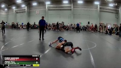 80 lbs Round 5 (8 Team) - Chris Sanchez, Buxton Squeeze vs Piper Full, Mat Assassins Red