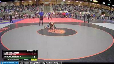 59 lbs Champ. Round 1 - Hunter Anderson, Klamath Basin Warriors vs Archie Garrett, Red Devil Mat Club