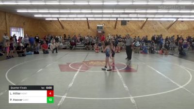 61 lbs Quarterfinal - Layla Hillier, Montrose vs Parker Hoover, Canton