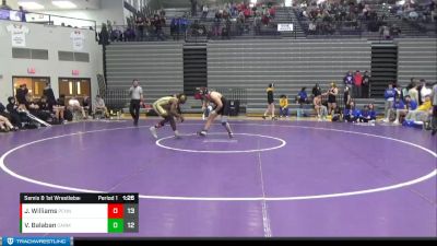 220 lbs Semis & 1st Wrestleback (8 Team) - Josiah Williams, Penn vs Vladislav Balaban, Carmel