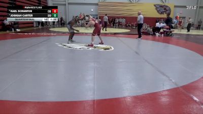 157 lbs Quarterfinal - Joshiah Carter, St. Ambrose University vs Kael Scranton, Coe
