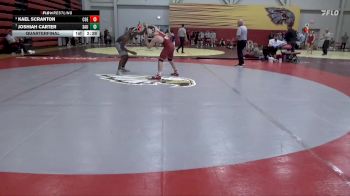 157 lbs Quarterfinal - Joshiah Carter, St. Ambrose University vs Kael Scranton, Coe