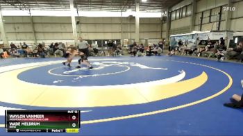 70 lbs Cons. Round 3 - Wade Meldrum, Boise vs Waylon VanMeer, Mountain Man Wrestling Club