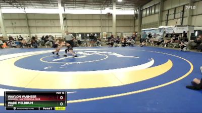 70 lbs Cons. Round 3 - Wade Meldrum, Boise vs Waylon VanMeer, Mountain Man Wrestling Club