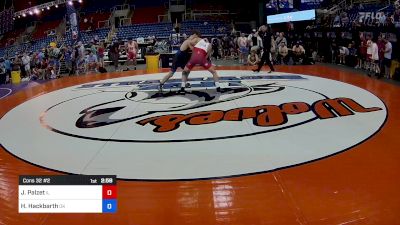 138 lbs Cons 32 #2 - Jack Palzet, IL vs Hudson Hackbarth, OK