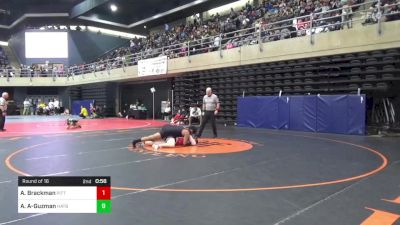 220 lbs Round Of 16 - Alexander Brackman, Pittsburgh vs Andy Alameda-Guzman, Hatboro