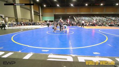 65 lbs Quarterfinal - Mila Sebolt, Sebolt Wrestling Academy vs Sophia Palafox, Southwest Stallions WC