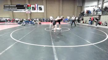 138 lbs Cons. Round 1 - Jaxon Johnson, Melissa vs Ryder Reynolds, Pine Creek