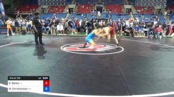 182 lbs Rnd Of 128 - Silas Dailey, Wisconsin vs Marco Christiansen, Minnesota